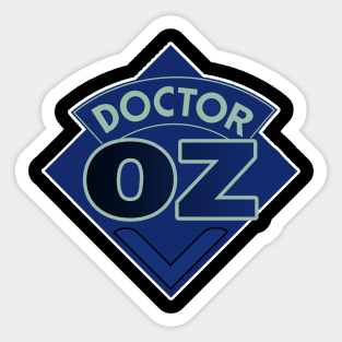 Doctor Mehmet Oz - Doctor Who Style Logo Sticker